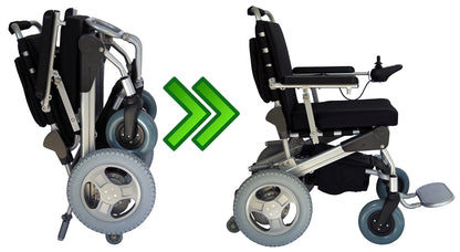 Portable Motorized Wheelchair by EZ Lite Cruiser Deluxe DX12 Model