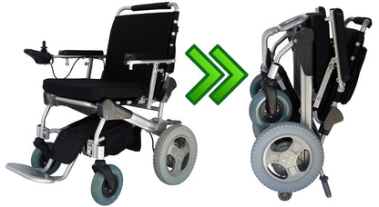 Foldable Motorized Wheelchair by EZ Lite Cruiser Deluxe DX12 Model
