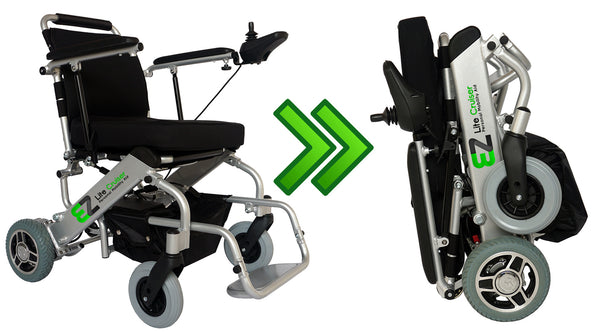 Foldable Electric Wheelchair by EZ Lite Cruiser Standard Model