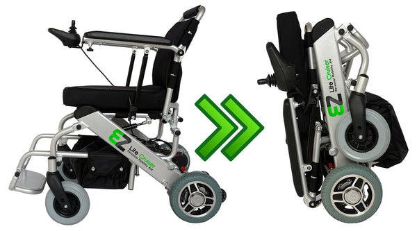 Lightest Power Wheelchair by EZ Lite Cruiser