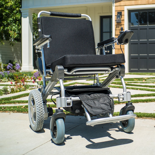 Portable Electric Wheelchair by EZ Lite Cruiser Deluxe DX12 Model