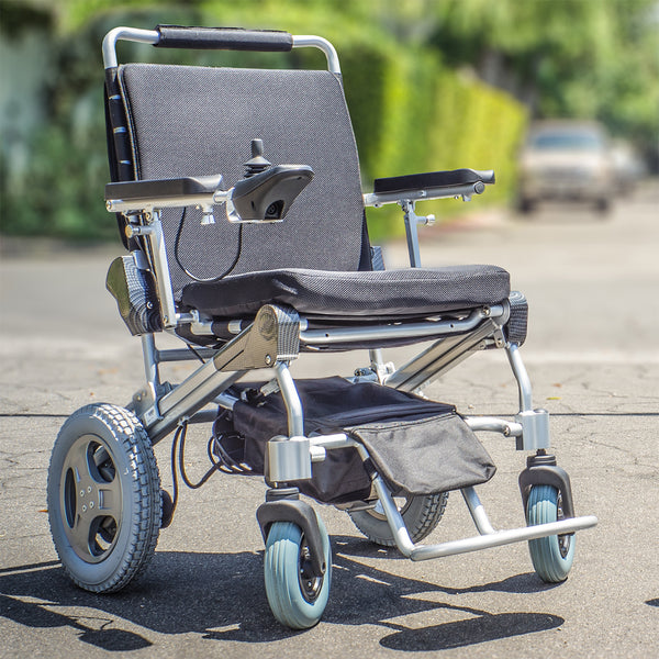 Lightest Power Wheelchair by EZ Lite Cruiser Deluxe DX12