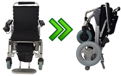 Portable Motorized Wheelchair by EZ Lite Cruiser Slim SX12 Model