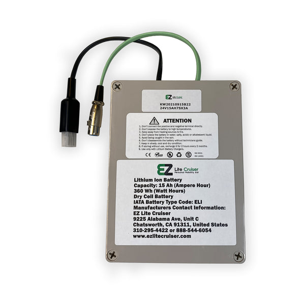15 Ah Higher Capacity Battery