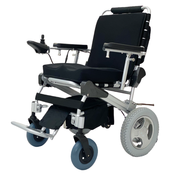 Lightweight Portable Electric Wheelchair by EZ Lite Cruiser Deluxe DX12 Model